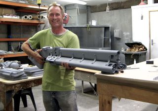 Mounted gun