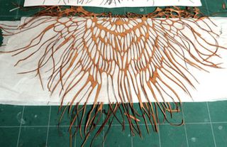 Laser cutting for Navi costumes