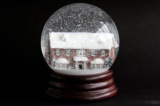 Finished snowglobe