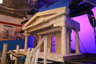 The parthenon at a quarter scale.