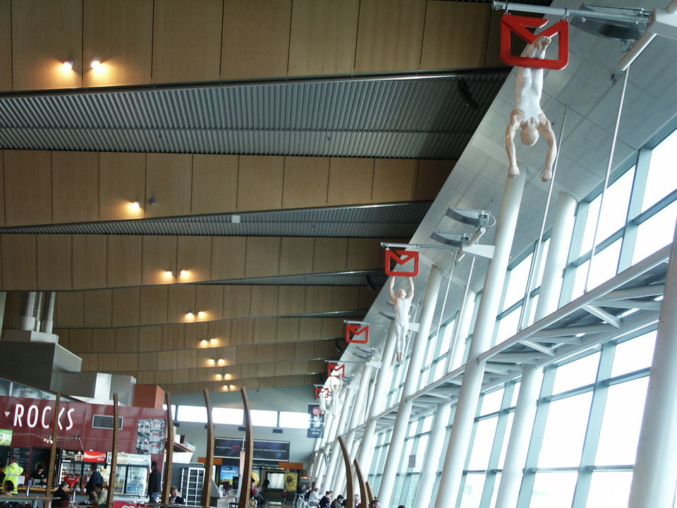 Wellington airport.