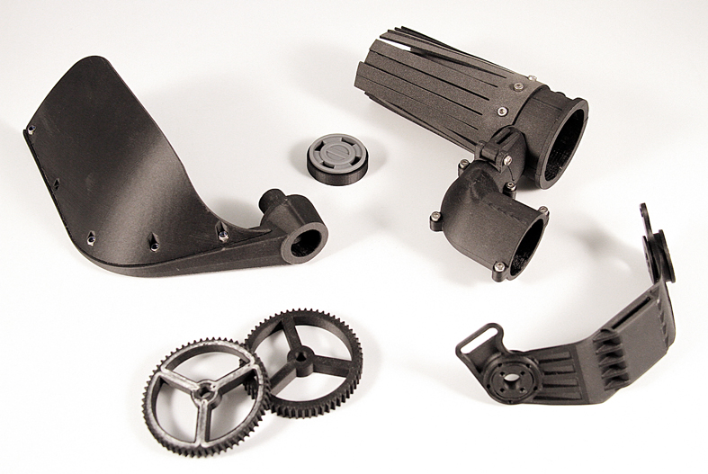 3D printed prototype components in robust composite material
