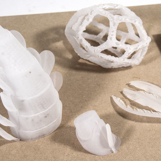 MJP 3D printed components